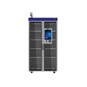 Gabinete de Almacenamiento de Productos Químicos de Doble Puerta con RFID UHF para Laboratorio y Oficina, Gabinete Médico para Reactivos - Product Image 1
