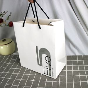 Sacs en papier de luxe en carton 250 g/m² pour le shopping, personnalisés avec votre propre logo, pour les marques célèbres, idéaux pour les vêtements (vente en gros) - Product Image 5