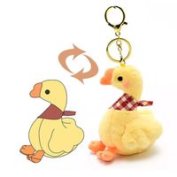 Peluches d'animaux adorables personnalisés porte-clés poupées poupée porte-clés en peluche de petite taille faites votre propre conception porte-clés en peluche personnalisé