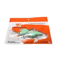 Sacs d'appâts de pêche biodégradables en plastique soluble dans l'eau, personnalisés, écologiques, de petite taille, avec fermeture éclair, pour l'agriculture, 2024