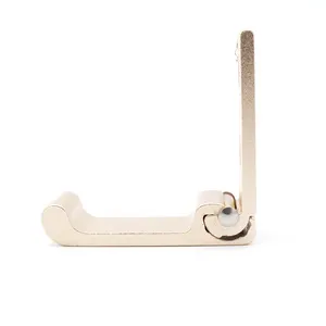 High Quality White Black Gold Foldable Hookwall Mounted Folding Coat Hanger Adjustable Hook