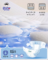 Absorption Couche Bébé Jetable Organique Nouveaux Styles Imprimé Bébé Smart Couches pour Bébé