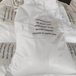 Molibdato di Sodio Diidrato di Grado Industriale Na2MoO4 2H2O Purezza 99% Marca <span class=keywords><strong>AYT</strong></span> 25kg/sacco per Pigmento Arancione al Molibdato - Product Image 3