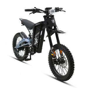 Bicicleta Eléctrica Popular de 20 Pulgadas con Suspensión, 7 Velocidades, 52V 1200W, Estilo Motocross, Batería de Litio de 52V 20AH - Product Image 2