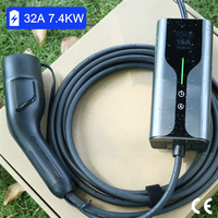 Voiture électrique Usage Domestique 8A à 16A Type2 IEC 62196 EV Chargeur Fabricants