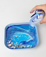 Kit de peinture acrylique tout-en-un en gros, conforme ASTM D4236, sans PFAS, pré-mélangé, 12 couleurs, 60 ml, ensemble d'art fluide avec accessoires complets