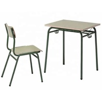 Meubles scolaires en bois modernes, bureau et chaise pour élèves, ensemble bureau et chaise pour collège, dernière collection