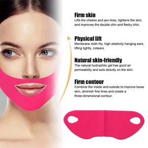 <span class=keywords><strong>Maschera</strong></span> Lifting V-Line in Idrogel per Viso, Mascara Modellante a V per Mento e Guance, Cura della Pelle, Rassodante, Private Label - Product Image 2