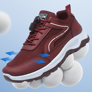 Scarpe da <span class=keywords><strong>Uomo</strong></span> Stile Dad Shoes, Traspiranti in Mesh con Lacci, Leggere e Casual, Suola in Gomma per Uomini e Donne - Product Image 4