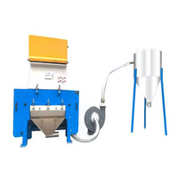 Machine de dépose de plastique écrasée, 500 kg, pp/pet, broyeur et broyeur pour le traitement du plastique