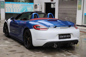 Kit de Carrocería para Porsche 981, Estilo GT4 Mejorado, Parachoques de Fibra de Carbono, Difusor, Alerón, Capó - Product Image 6