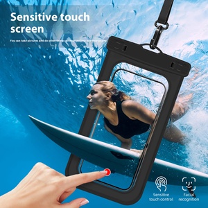 <span class=keywords><strong>Pochette</strong></span> de téléphone étanche en PVC vente chaude pour iPhone étui à écran tactile de rafting et de plongée en plein air pour Amazon Stock - Product Image 4