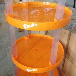 Di <span class=keywords><strong>plastica</strong></span> pieghevole bottiglia di vino bevanda display bevanda cremagliera cremagliera di esposizione - Product Image 3