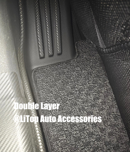 Fábrica al por mayor TPE Foot Pad Car Mats Trunk Liner para 2021 <span class=keywords><strong>2022</strong></span> 2023 KIA <span class=keywords><strong>Sorento</strong></span> 6seaters Floor Mat 3D 5d Carpet - Product Image 3