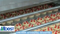Machine commerciale de fabrication de biscuits trois couleurs, extrudeuse de biscuits à triple trémie, équipement de formage automatique pour usine de boulangerie alimentaire
