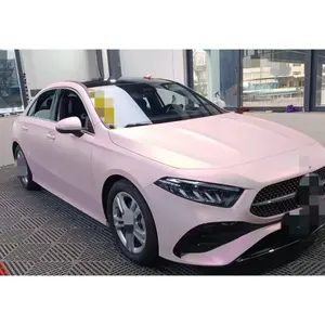 Matte and glossy surface high-quality pink coating color changing adhesive vinyl film car body color changing film car sticker