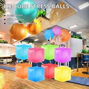Balles sensorielles anti-stress pour adolescents, jouets fidget en forme de glaçon pour enfants, jouets anti-anxiété, autres matériaux, unisexe, idée cadeau parfaite - Product Image 2