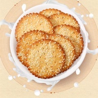 Biscuits croustillants sucrés aux fruits en vrac, personnalisés par les fabricants OEM, 2,5 kg