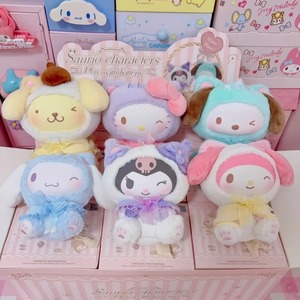 Caja Sorpresa de la Serie Meow Meow Play With Kittens de Personajes de <span class=keywords><strong>Sanrio</strong></span>: Colgante de Peluche de Melody, Cinnamoroll, Kuromi, Kt, <span class=keywords><strong>Pochacco</strong></span> y Pom Pom - Product Image 3