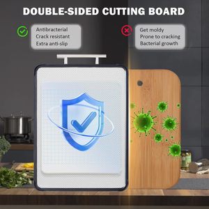 Double-Sided Household Cutting Board Food Grade Kitchen Special Fruit Chopping Block - Product Image 3