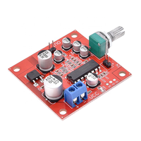 Süper etkisi M65831 mono amplifikatör pre-amp yankılanma ile eParthub DC6-15V PT2399 mikrofon yankılanma kurulu