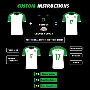 Voetbal Jersey Uniform Set Gesublimeerd Gedrukt Voetbal Kleding Voor Mannen Sport Pak Shirts - Product Image 3