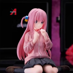 Figurine de fille magnifique <span class=keywords><strong>Bocchi</strong></span> <span class=keywords><strong>the</strong></span> <span class=keywords><strong>Rock</strong></span> Hitori Gotoh assise dans une voiture, boîte de modèle d'anime, artisanat en plastique - Product Image 1