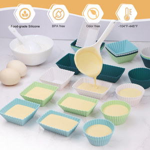 Proveedor Mayorista de Moldes de Silicona Resistentes al Calor para Cupcakes, con Forma Personalizada, para Regalos Promocionales - Product Image 3