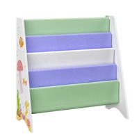 Étagère de rangement pour livres en bois pour bébé et enfant en bas âge, bibliothèque Montessori pour enfants, vente en gros