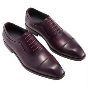 Fashion Lace-up <b>Pointed</b> Toe <b>Light</b> Men's Dress Shoes Business & Wedding Shoes 2026 New Classic Leather Suits in Unique Style - Product Image 3