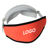 Sports nautiques protéger les cheveux sangle en néoprène plongée tuba natation surf masque sangle couverture pour masque de plongée
