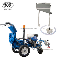 Machine de marquage routier Yanfeng PT3900 sans air, à pousser à la main, pour peinture à froid, pour la construction de chaussées