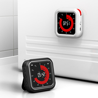 Minuteur numérique visuel rechargeable pour cuisine, classe et bureau, minuteur Pomodoro en forme de cube, minuteur de concentration pour enfants
