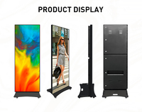 Pantalla LED a Todo Color USER P2 640x1920, Gabinete de Carteles Móvil para Interiores y Exteriores, Control por Wifi, Resistente al Agua IP65, 170