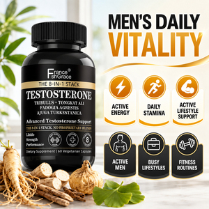 Capsules de renforcement masculine Shecome à haute puissance, favorisant l'énergie et la performance chez les adultes, complément alimentaire à base de plantes pour hommes - Product Image 5