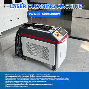 Jpt Merk Handheld Roest Verwijdering Reinigingsmachine 500/1000W/2000W Laser Bron Gebruikte Vezel Voor Metalen Steen Roestvrij Staal Max - Product Image 4