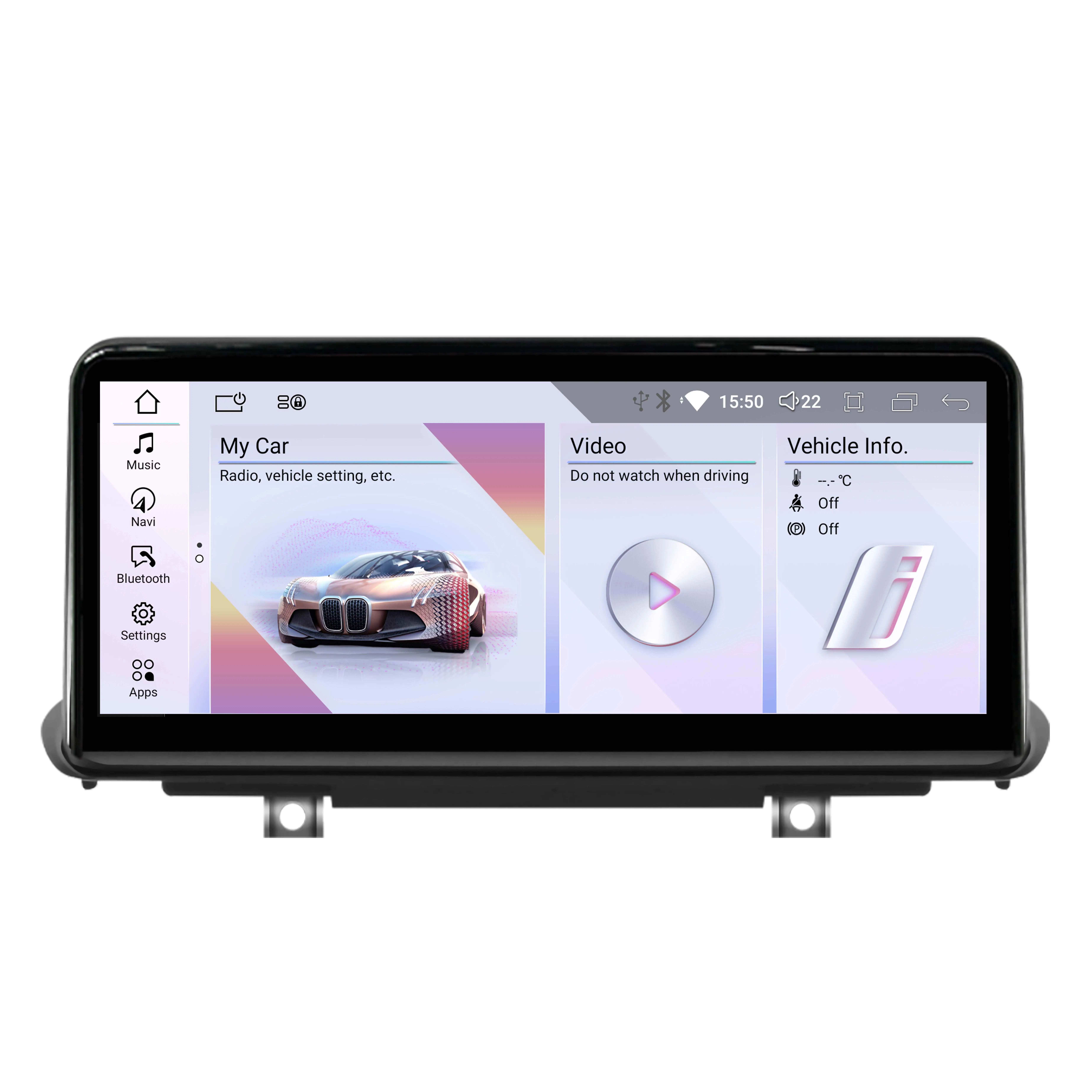 Autoradio Video multimediale MCX Snapdragon 4G SIM 8 Core Monitor cruscotto Android per BMW X5 X6 F15 F16