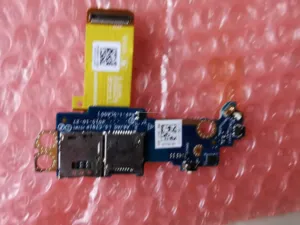 Pour <span class=keywords><strong>Dell</strong></span> <span class=keywords><strong>Latitude</strong></span> 5175 5179 Tablette Lecteur de carte SIM SD Bouton d'<span class=keywords><strong>alimentation</strong></span> Carte mère fille avec câble SIM V242J AAJA0 LS-C791P - Product Image 4