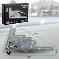Kit d'avion militaire DIY 1/100/200, modèle de construction en blocs, jouet d'avion en plastique, collection d'avions, construction de jet en blocs
