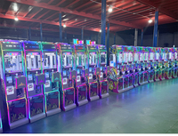 Machine de jeu à griffes miniatures en métal pour enfants, interface anglaise, cadeau peluche pour centres d'amusement - Vente en gros usine
