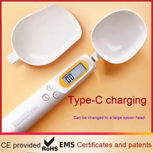 Tiêu Chuẩn Hàng Đầu USB Có Thể Sạc Lại Kỹ Thuật Số Muỗng Quy Mô Mini Nhà Bếp Thực Phẩm Có Trọng Lượng Quy Mô Nhà Bếp Kỹ Thuật Số Muỗng Quy Mô - Product Image 2