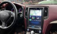 Pour Infiniti G25/G35/G37 2004-2013 Écran tactile 12,1 pouces Lecteur multimédia de voiture GPS TV USB CarPlay Android Auto Montage sur tableau de bord Navigation