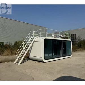 บ้านวิลล่าสำเร็จรูปหรูหรา ดีไซน์โมดูลาร์ ริมทะเล/ภูเขา  ยั่งยืน สะดวกสบาย ทันสมัย โครงสร้างเหล็ก พร้อมห้องครัว - Product Image 2