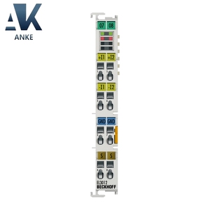 Beckhoff EL3012 EtherCAT Terminal Courant d'entrée analogique 2 canaux 0 20 mA Module différentiel 12 bits - Product Image 2