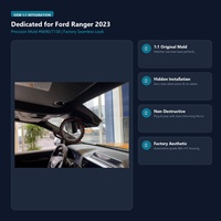 Caméra de tableau de bord dédiée Ford Ranger 2023, enregistreur vidéo embarqué caché, 4K Ultra HD, 2K grand angle