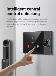 Panel de control central Tuya WiFi Zigbee de 8 pulgadas <span class=keywords><strong>con</strong></span> música de fondo de relé bidireccional conectada a 2 altavoces - Product Image 5