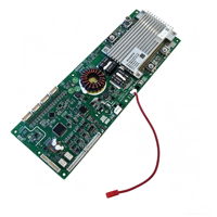 BMS intelligent 8-16S 100A-200A LiFePO4 avec WiFi, Bluetooth, CAN, RS485 intégrés pour bateaux, camping-cars, éclairage solaire JBD UP16S019