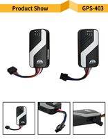 Traceur GPS 4G compatible avec le protocole Tk103, traceurs de véhicules avec alarme SOS/ACC, traceur GPS Coban TK403 pour voiture et moto