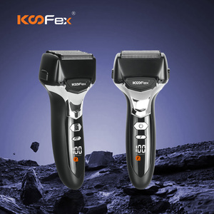 Máquina de Afeitar KooFex IPX6 Impermeable para el Hogar, 5 Cuchillas, Alta Velocidad, <span class=keywords><strong>9000</strong></span> RPM, con Pantalla LED - Product Image 1