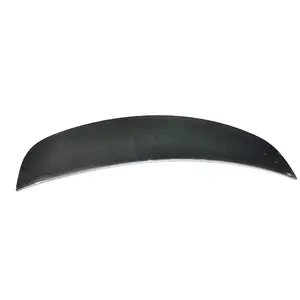 Manufacturers wholesale Carbon Fiber Rear Spoiler Black Gloss Tail Wing For 2016+ Tesla SUV model X